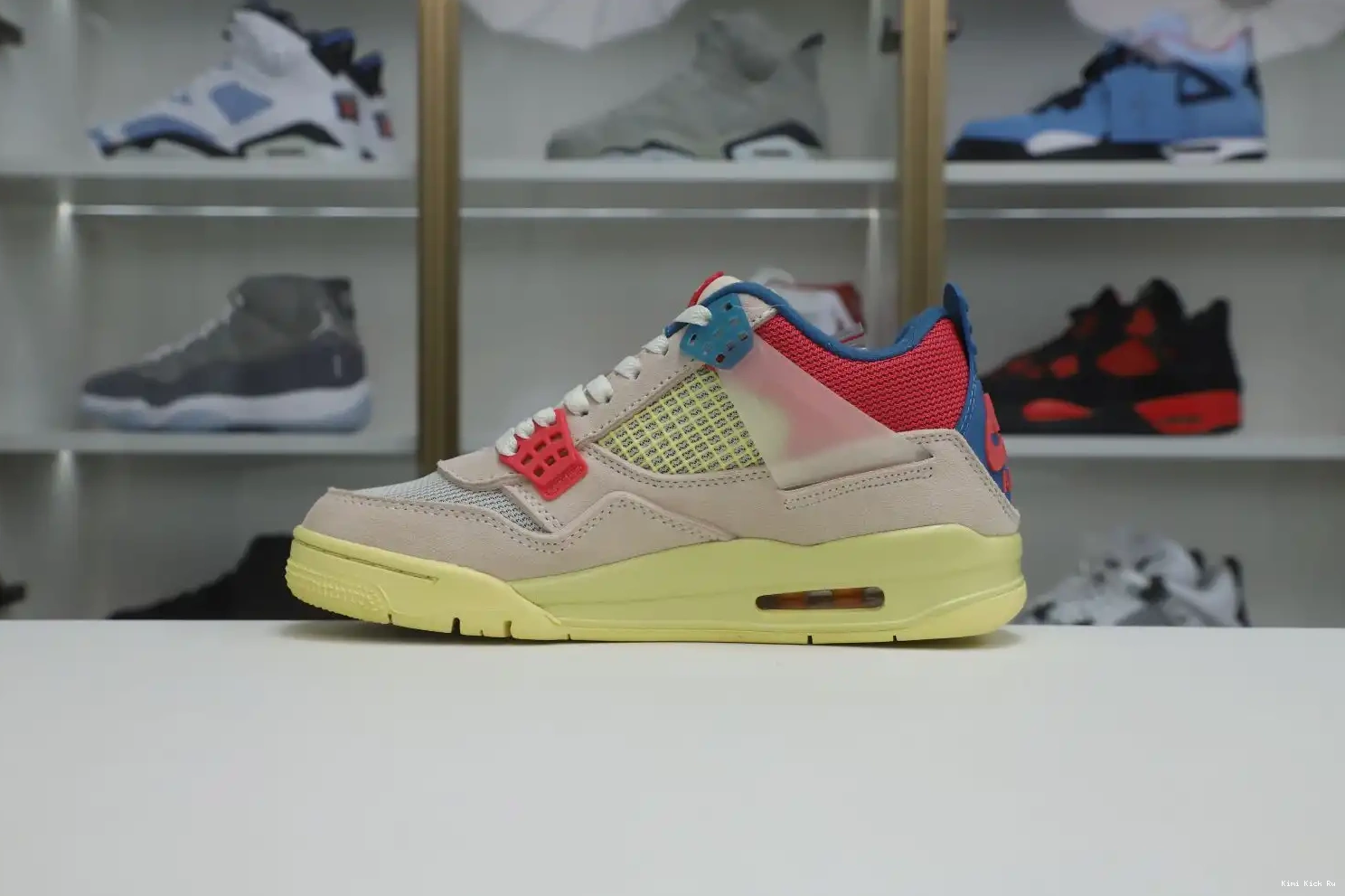 RETRO AIR ICE' Kimikick UNION JORDAN LA 'GUAVA X 4 0501